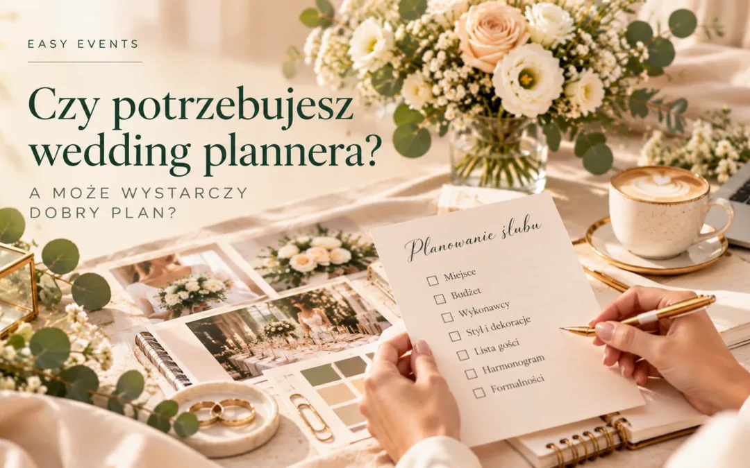 Czy potrzebujesz wedding plannera?
